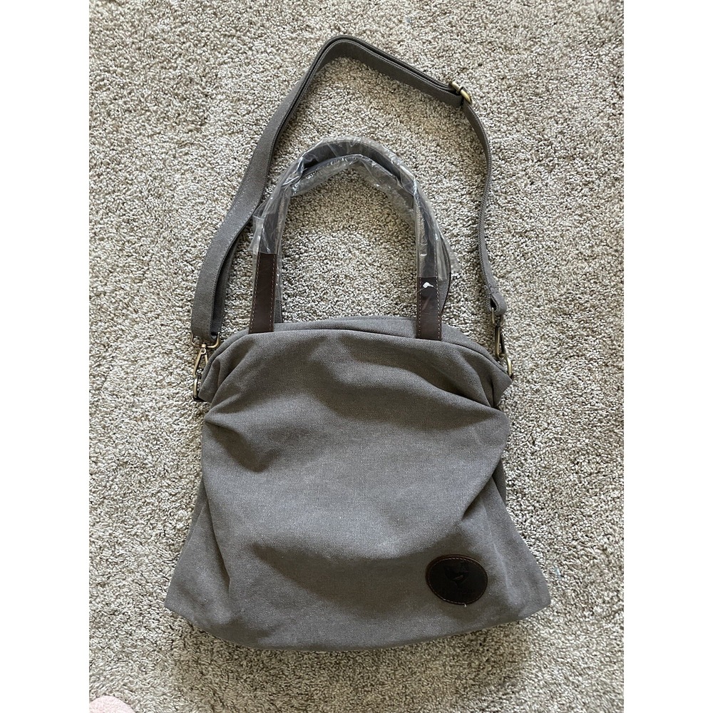 FARMHOUSE IS MY STYLE Bag Grey/Tan Crossbody Satchel Tote Purse